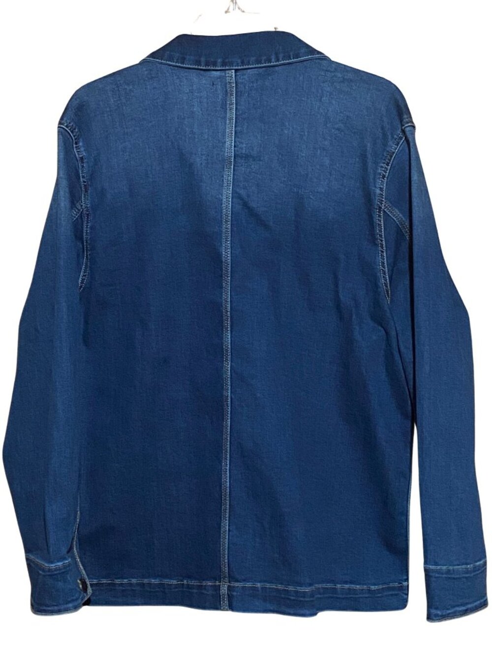 Well Worn Dark Wash Denim Jacket Size Large Jacket - Picture 2 of 6